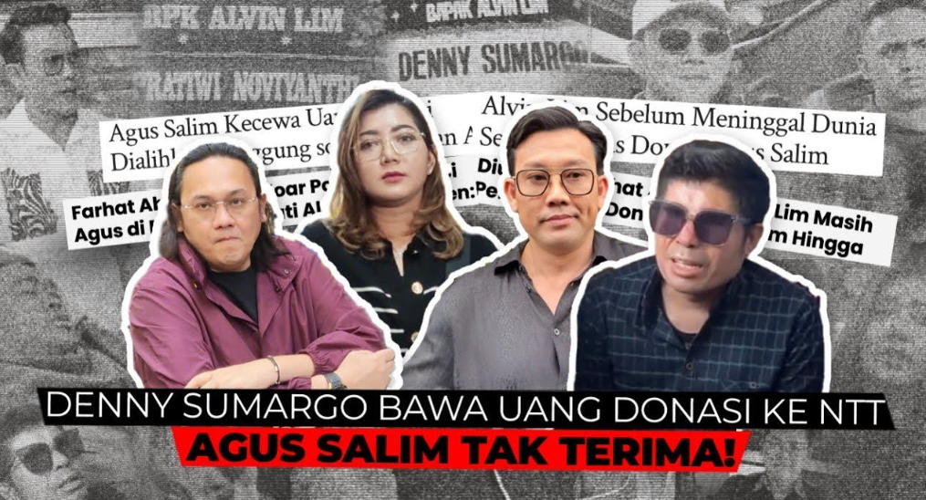 Donasi Rp1,3 Miliar Dialihkan ke Korban Bencana NTT, Agus Salim: Denny Sumargo Hancurkan Mental Saya