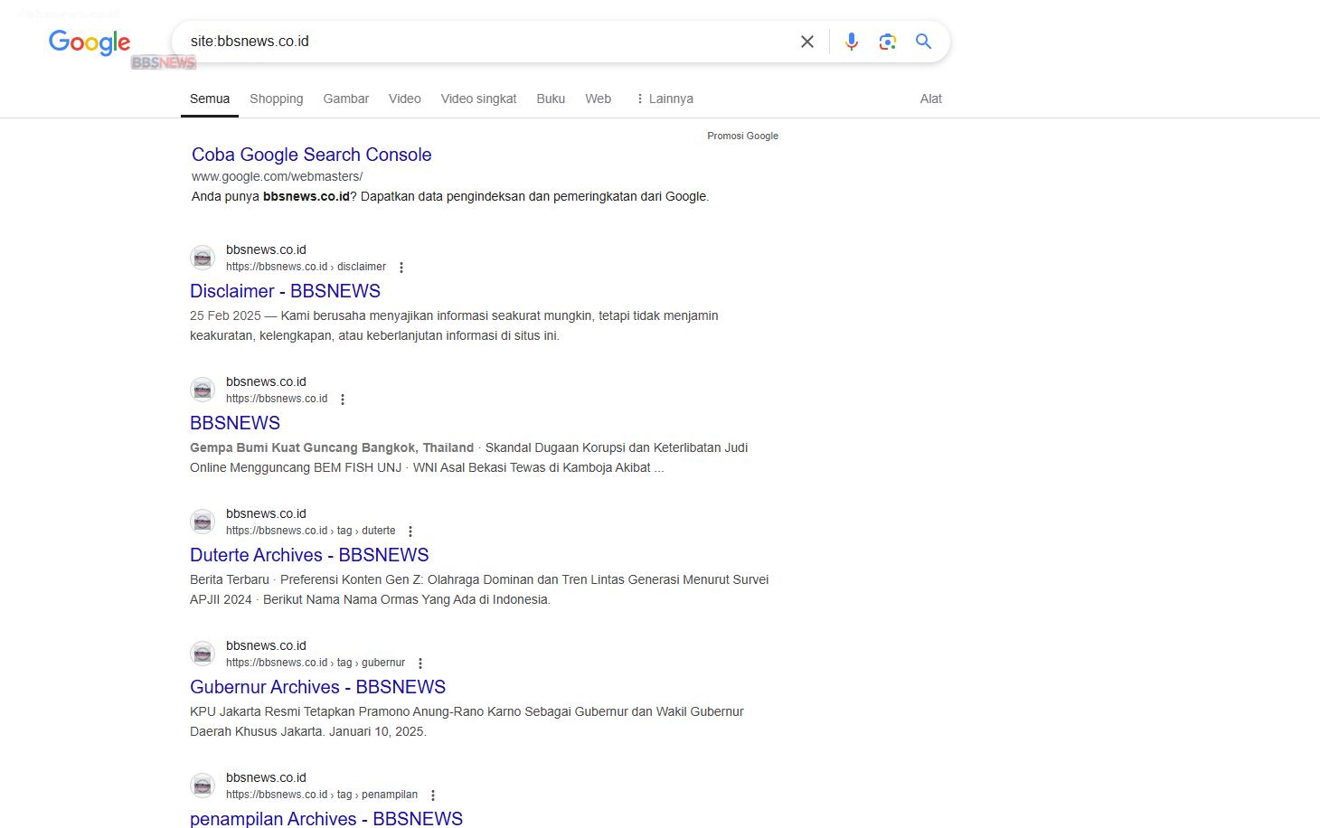 Cara Cepat Index Website Menggunakan Google Search Console